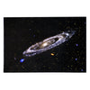 NASA Galaxy Next Door Glossy Lacquer Canvas Wall Art Print - 36" x 24"